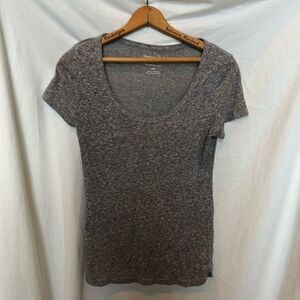 American Eagle Outfitters Favorite Tee Gray with white flecks Medium